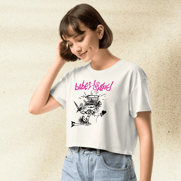 Babes in Toyland Band Crop Top | 90s Riot Grrrl Rock Shirt | Grunge Punk Crop Tee for Women | Vintage Band Merch - BestShirtz