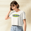 Clueless Crop Top | Retro 90s Movie Tee | Vintage Clueless Logo Aesthetic Shirt for Women - BestShirtz
