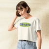 Clueless Crop Top | Retro 90s Movie Tee | Vintage Clueless Logo Aesthetic Shirt for Women - BestShirtz