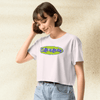 Clueless Crop Top | Retro 90s Movie Tee | Vintage Clueless Logo Aesthetic Shirt for Women - BestShirtz