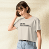 Cowboy Bebop See You Space Cowboy Crop Top | Anime Graphic Y2K Aesthetic Crop Tee - bestshirtz