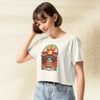 Dark Souls Praise The Sun Crop Top | Gamer Girl Graphic Y2K Aesthetic Crop Tee - bestshirtz