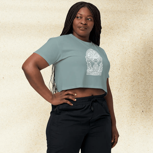 Dark Souls Crop Top | Praise The Sun Gamer Girl Y2K Aesthetic RPG Crop Tee - bestshirtz