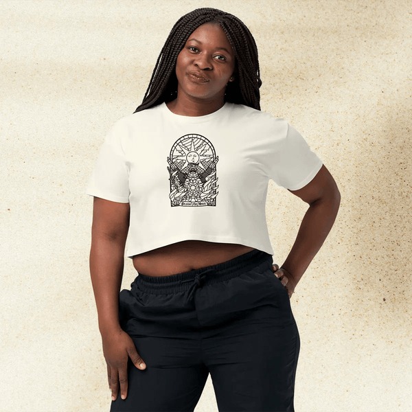 Dark Souls Crop Top | Praise The Sun Gamer Girl Y2K Aesthetic RPG Crop Tee - bestshirtz