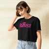 Mean Girls The Plastics Crop Top | Y2K Graphic Tee | 2000s Pop Culture Shirt for Women | Regina George Inspired Outfit - BestShirtz