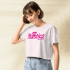 Mean Girls The Plastics Crop Top | Y2K Graphic Tee | 2000s Pop Culture Shirt for Women | Regina George Inspired Outfit - BestShirtz