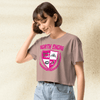 Mean Girls North Shore Crop Top | Y2K Graphic Tee | 2000s Teen Movie Shirt for Women | Pop Culture Aesthetic Outfit - BestShirtz