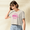 The Grand Budapest Hotel Mendel's Patisserie Crop Top | Wes Anderson Aesthetic Shirt | Pastel Movie Merch for Women - BestShirtz
