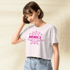 The Grand Budapest Hotel Mendel's Patisserie Crop Top | Wes Anderson Aesthetic Shirt | Pastel Movie Merch for Women - BestShirtz