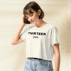 Thirteen Movie 2003 Crop Top | Cult Classic Graphic Tee | Evan Rachel Wood Nikki Reed 2000s Shirt - BestShirtz