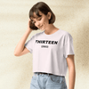 Thirteen Movie 2003 Crop Top | Cult Classic Graphic Tee | Evan Rachel Wood Nikki Reed 2000s Shirt - BestShirtz