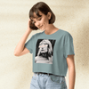 Twin Peaks Fire Walk With Me Crop Top | David Lynch Movie Graphic Tee | Cult Classic 90s Shirt - BestShirtz