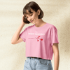The Virgin Suicides Crop Top | Red Roses Logo Graphic Tee | 90s Sofia Coppola Movie Shirt - BestShirtz