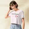 The Virgin Suicides Crop Top | Red Roses Logo Graphic Tee | 90s Sofia Coppola Movie Shirt - BestShirtz
