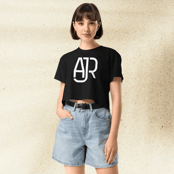 AJR Logo Crop Top | Indie Pop Shirt | Concert Band Music Graphic Tee for Women - BestShirtz