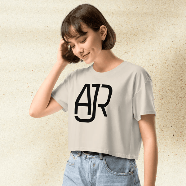 AJR Logo Crop Top | Indie Pop Shirt | Concert Band Music Graphic Tee for Women - BestShirtz