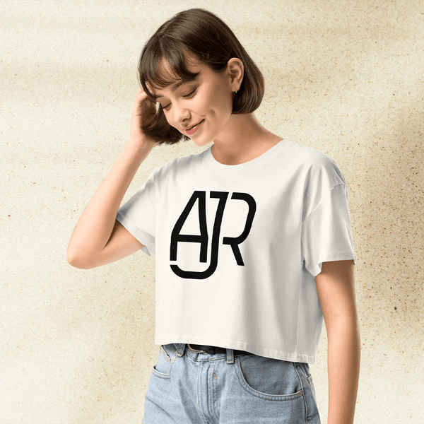 AJR Logo Crop Top | Indie Pop Shirt | Concert Band Music Graphic Tee for Women - BestShirtz
