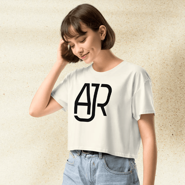 AJR Logo Crop Top | Indie Pop Shirt | Concert Band Music Graphic Tee for Women - BestShirtz