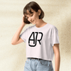AJR Logo Crop Top | Indie Pop Shirt | Concert Band Music Graphic Tee for Women - BestShirtz