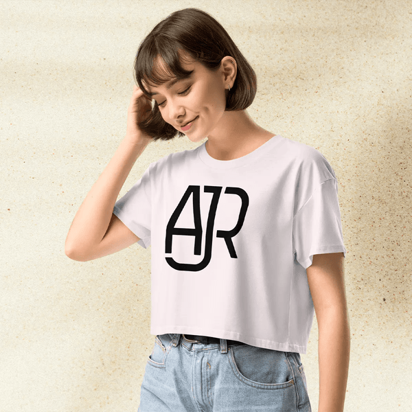 AJR Logo Crop Top | Indie Pop Shirt | Concert Band Music Graphic Tee for Women - BestShirtz