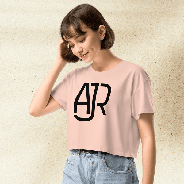 AJR Logo Crop Top | Indie Pop Shirt | Concert Band Music Graphic Tee for Women - BestShirtz