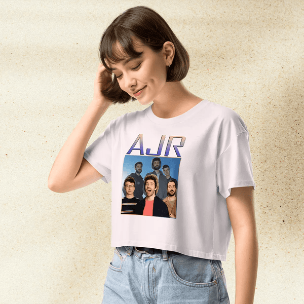 AJR The Good Part Crop Top | AJR Band Lyric Shirt | Indie Pop Graphic Tee for Women - BestShirtz