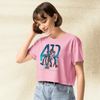 AJR The DJ Is Crying for Help Crop Top | AJR Band Graphic Tee | Indie Pop Concert Merch for Women - BestShirtz