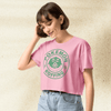 Pokemon Koffing Crop Top | Retro Anime Graphic Y2K Aesthetic Crop Tee for Women - bestshirtz
