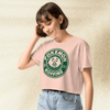 Pokemon Koffing Crop Top | Retro Anime Graphic Y2K Aesthetic Crop Tee for Women - bestshirtz