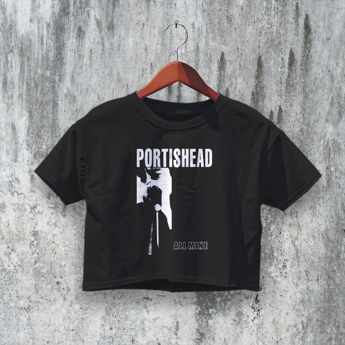 PORTISHEAD Tシャツ　beth gibbons　All Mine Portishead Crop Top All Mine Day Crop Tee Trip Hop Band