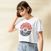 Pokemon Pokeballdex Crop Top | Pokeball Graphic Anime Gaming Y2K Aesthetic Crop Tee - bestshirtz