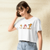 Pokemon Mega Charizard Evolution Crop Top | Anime Graphic Fire Dragon Y2K Aesthetic Crop Tee - bestshirtz