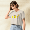 Pokemon Pikachu Evolution Crop Top | Pichu Pikachu Raichu Anime Graphic Y2K Aesthetic Crop Tee - bestshirtz