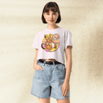 Pokemon Raichu Crop Top | Pichu Pikachu Raichu Anime Graphic Aesthetic Crop Tee - BestShirtz