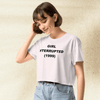 Girl Interrupted Crop Top | 1999 Movie Graphic Tee | Winona Ryder Angelina Jolie Aesthetic Shirt - BestShirtz