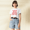 Love Has Many Faces Crop Top | Inspirational Quote Shirt | Aesthetic Graphic Tee for Women