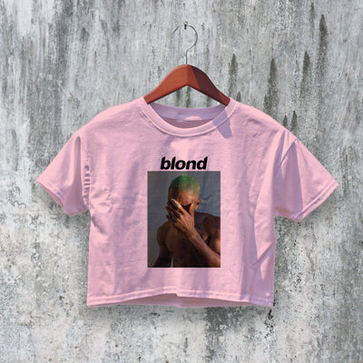 Frank Ocean Crop Top Blond Crop Tee Blonde Album Cover Shirt Music