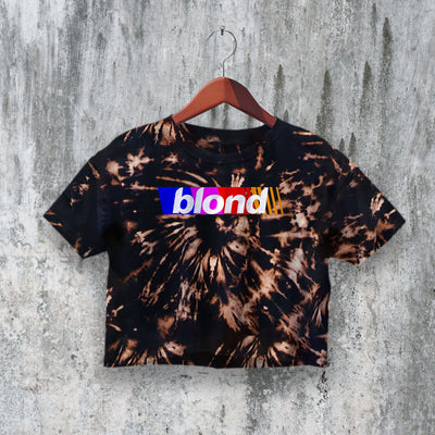 Frank Ocean Logo Crop Top Blond Crop Tee Frank Ocean Shirt R&B Streetwear