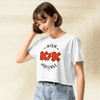 AC/DC High Voltage Crop Top | Vintage Rock Band Shirt | Classic 70s Tour Graphic Tee for Women