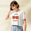 AC/DC High Voltage Crop Top | Vintage Rock Band Shirt | Classic 70s Tour Graphic Tee for Women