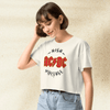 AC/DC High Voltage Crop Top | Vintage Rock Band Shirt | Classic 70s Tour Graphic Tee for Women