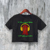 ATCQ Crop Top Midnight Marauders Crop Tee Vintage ATCQ Shirt Rap Merch