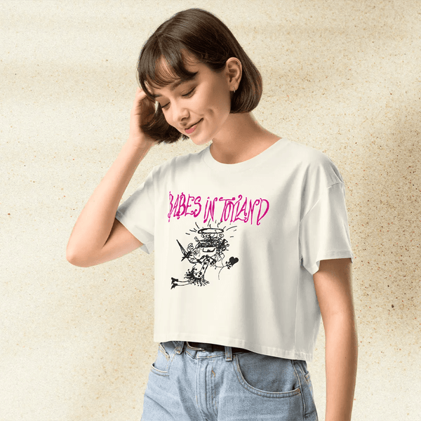 Babes in Toyland Band Crop Top | 90s Riot Grrrl Rock Shirt | Grunge Punk Crop Tee for Women - BestShirtz