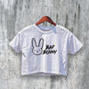 Bad Bunny Crop Top Bunny Logo Crop Tee Vintage Bad Bunny Shirt Music Merch