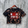 Bon Jovi Crop Top Vintage Tour Crop Tee Have A Nice Day Shirt Music Concert