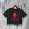 Blonde Redhead Crop Top Album Art Crop Tee Rock Band Shirt Tour Merch