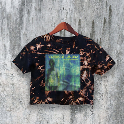 Boards of Canada Crop Top The Campfire Headphase Crop Tee Album Shirt - bestshirtz