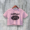 Bratmobile Crop Top Kiss And Ride Crop Tee Vintage Band Shirt Album Art