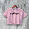 Logo Bratmobile Crop Top Vintage Punk Rock Crop Tee Retro Bratmobile Shirt