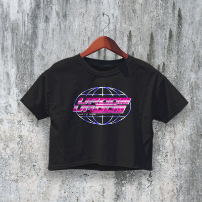 Charli XCX Crop Top Vroom Vroom Crop Tee Logo Stylish Shirt Pop Music